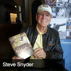 Gary Pinkerton talks with Steve Snyder, author of Shot Down: The True Story of Pilot Howard Snyder and the Crew of the B-17 Susan Ruth